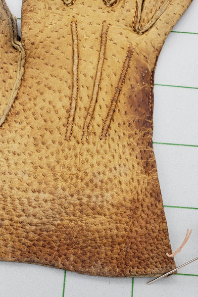 Child's leather gloves • c. 1930s