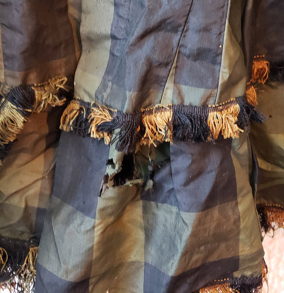 Silk bodice • Civil War era