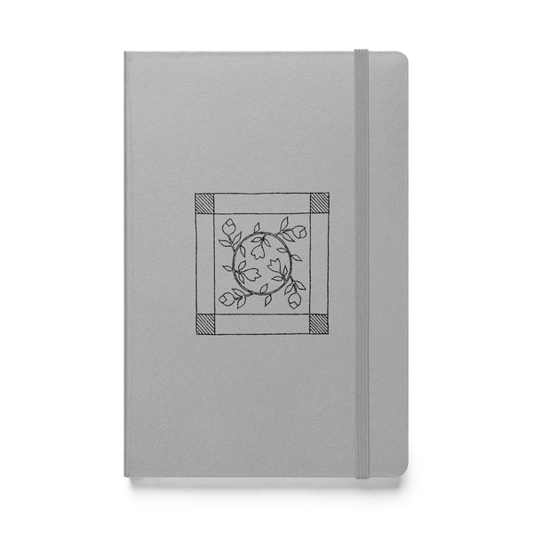 Dunton "Old Quilts" logo hardcover bound notebook