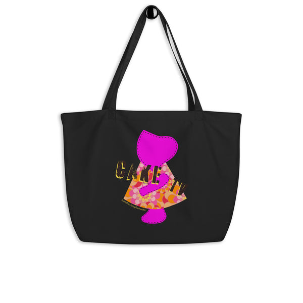 Cake TV Large Totebag