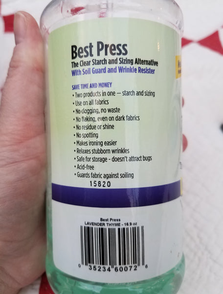 Mary Ellen’s Best Press – 16 oz. Lavender/Thyme
