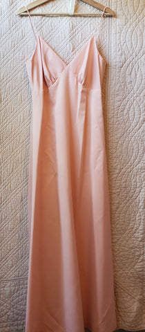 Pink formal gown • c. 1970s • never worn!