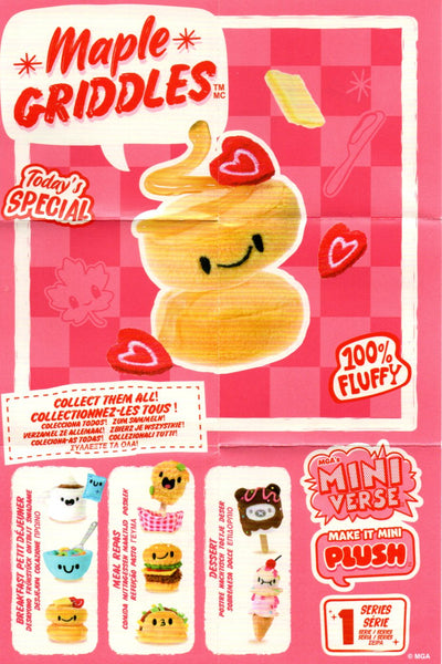 Plush Maple Griddles | Miniverse