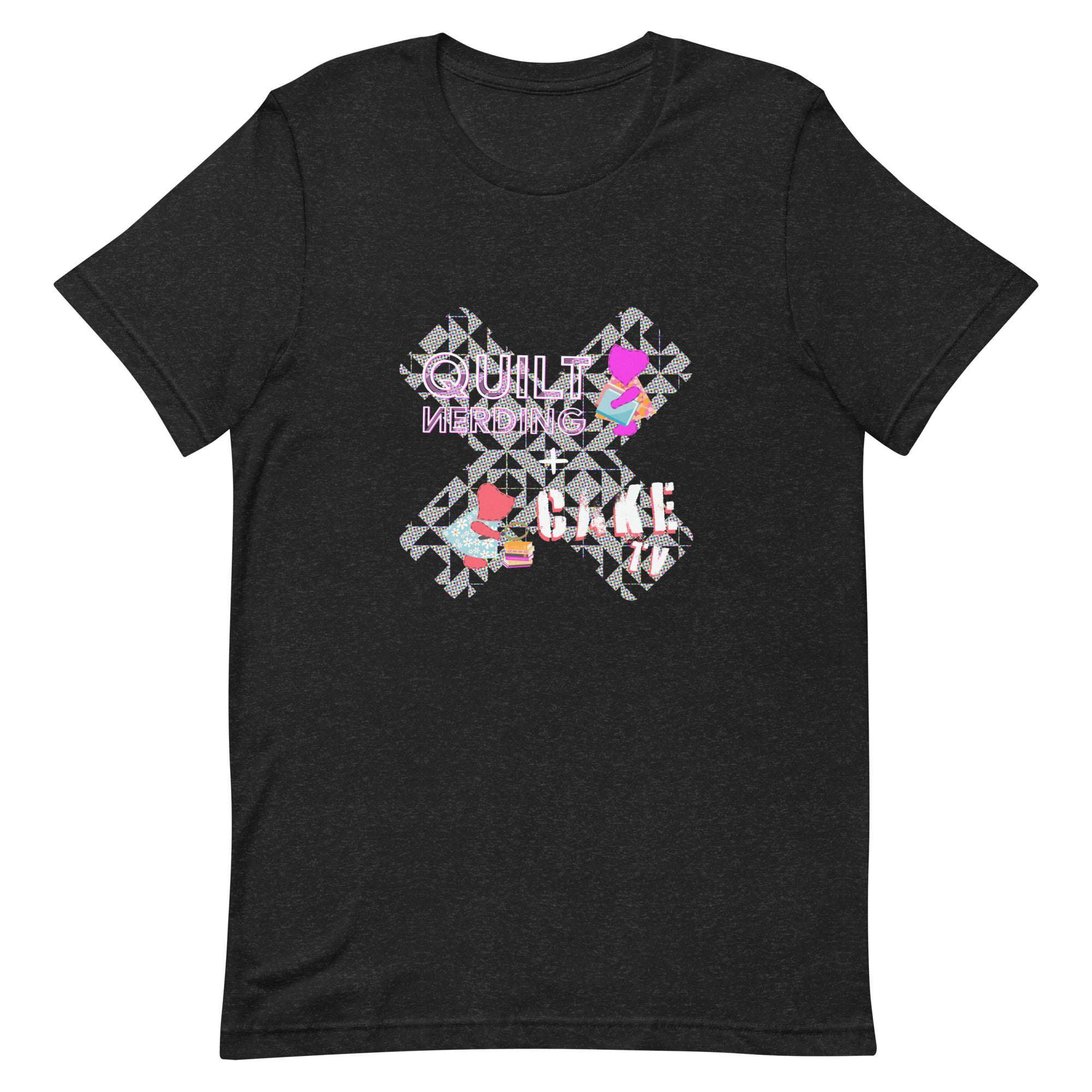 Quilt Nerding × Cake TV collab t-shirt