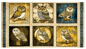 Where the Wise Things Are Owl Panel
